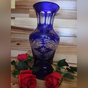 Bohemian vase.